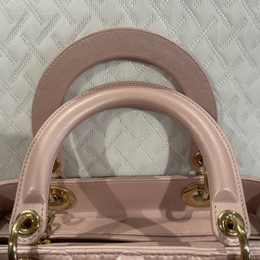Dior Lady Dior Quilted Leather Medium Bag - Picture 14 of 16